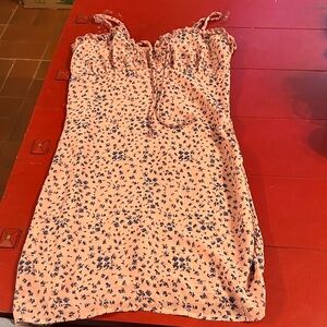 Windsor Pink and Navy Floral Mini Dress size small